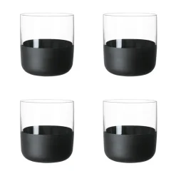 Villeroy & Boch Vasos de chupito Manufacture Rock 4 cl, 4-pack, Clear NegroTransparente Discount