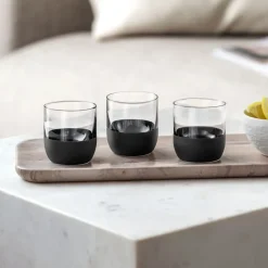 Villeroy & Boch Vasos de chupito Manufacture Rock 4 cl, 4-pack, Clear NegroTransparente Discount