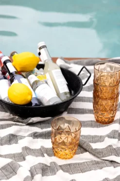 Sagaform Vasos De Plástico<Vasos Picknick Juni 28 cl, 4-pack, Ámbar Naranja