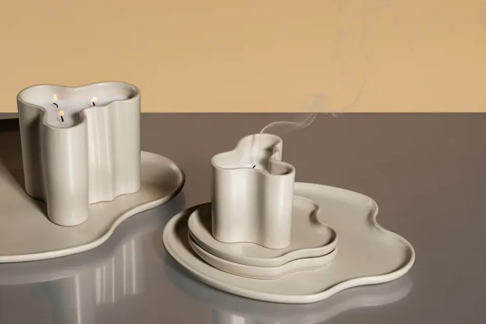 Iittala Velas Perfumadas Y Difusores<Vela aromática Aalto 11 cm, Arena Beige