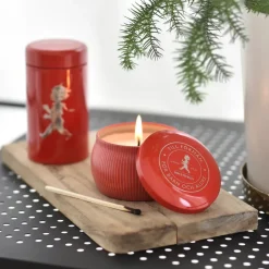 Solstickan Design Velas Perfumadas Y Difusores<Vela aromática Solstickan 25 h, -canela y naranja Rojo