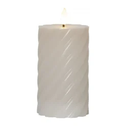 Star Trading Velas Led<Vela cilindrica Flamme Ø7,5×15 cm, Beige
