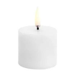 Uyuni Lighting Velas Led<Vela gruesa LED Uyuni Ø5 cm, 4,5 cm Blanco