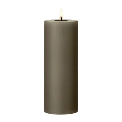 Ester & erik Velas Led<Vela LED , 77 Caviar, 20 cm Marrón