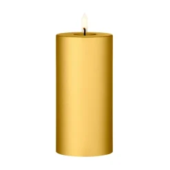 Ester & erik Velas Led<Vela LED , 90 Gold Metallic, 15 cm Color dorado