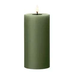 Ester & erik Velas Led<Vela LED , 70 Green Soil, 15 cm Verde