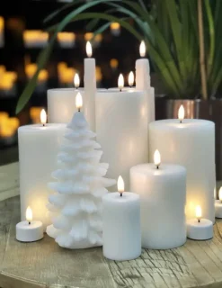 Uyuni Lighting Velas Led<Vela pequeña LED Uyuni , Ø3,8 cm Blanco