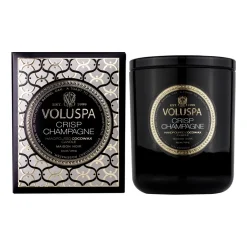 Voluspa Vela perfumada Classic Maison Noir 60 horas, Crisp Champagne Color doradoNegro Outlet