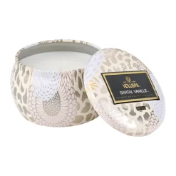 Voluspa Velas Perfumadas Y Difusores<Vela perfumada Decorative Tin 25h, Santal Vanille Beige