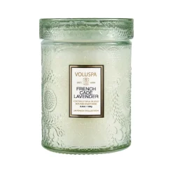 Voluspa Velas Perfumadas Y Difusores<Vela perfumada en bote de cristal Japonica 50 horas, French Cade & Lavender Verde