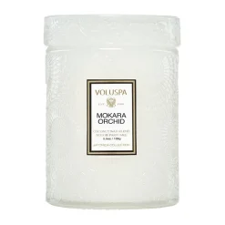 Voluspa Velas Perfumadas Y Difusores<Vela perfumada en bote de cristal Japonica 50 horas, Orquídea Mokara Blanco