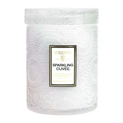 Voluspa Vela perfumada en bote de cristal Japonica 50 horas, Sparkling Cuvée Blanco Best
