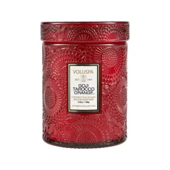 Voluspa Velas Perfumadas Y Difusores<Vela perfumada en bote de cristal Japonica 50 horas, Goji Tarocco Orange Rojo