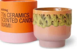HKliving Velas Perfumadas Y Difusores<Vela perfumada 70's, 50 h, Miami RosaMulti