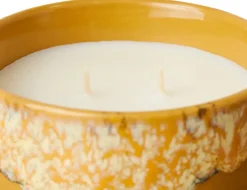 HKliving Velas Perfumadas Y Difusores<Vela perfumada 70's, 50 h, Valencia MarrónAmarillo