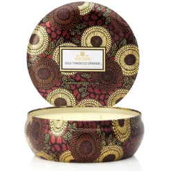Voluspa Velas Perfumadas Y Difusores<Vela perfumada 3-wick in a tin 60h, Goji & Tarocco Orange Multi