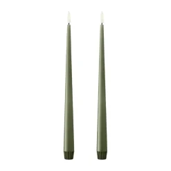 Ester & erik Velas Led<Velas LED , 2-pack, 70 Green Soil , 30 cm Verde