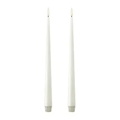 Ester & erik Velas LED , 2-pack, 10 Silky , 30 cm Blanco New