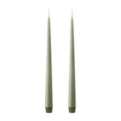 Ester & erik Velas Led<Velas LED , 2-pack, 69 Artichoke , 30 cm Verde