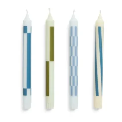 HAY Velas Pattern 4-pack, Green-blue VerdeAzul Online