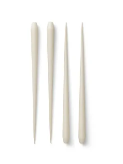 STOFF Velas<Velas ester & erik large 4-pack, Off-white Blanco