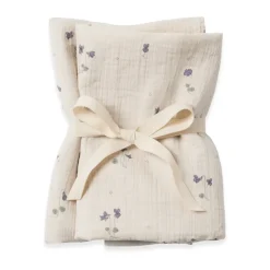 Garbo&Friends Mantas Infantiles|Mantas Infantiles<Viola Muslin manta pequeña 2 piezas, 60x60 cm Azul