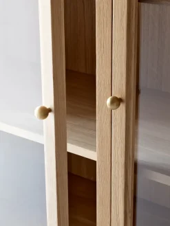 &Tradition Vitrinas Y Gabinetes|Vitrinas Y Gabinetes<Vitrina Trace SC88 120x192x40 cm, Natural naturalal oak Marrón