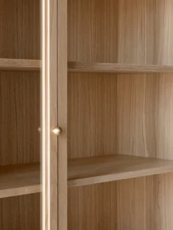 &Tradition Vitrinas Y Gabinetes|Vitrinas Y Gabinetes<Vitrina Trace SC88 120x192x40 cm, Natural naturalal oak Marrón