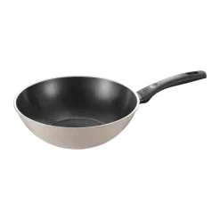 Ballarini Wok de cerámica antiadherente Ledro, 28 cm Beige Hot