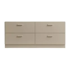 Relief Cómodas & Cajoneras|Cómodas & Cajoneras<Zócalo 123 cm, Beige