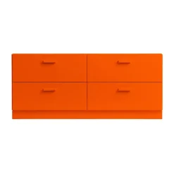 Relief Cómodas & Cajoneras|Cómodas & Cajoneras<Zócalo 123 cm, Naranja