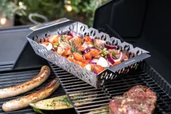 Zwilling BBQ+ cesta rectangular para parrilla 36x20 cm, Acero inoxidable Plateado Hot