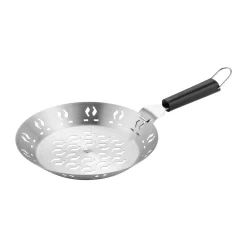 Zwilling Sartenes De Parrilla Y Plancha<BBQ+ sartén grill/wok con mango desmontable, Ø26 cm Plateado