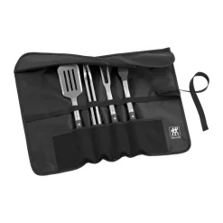 Zwilling BBQ set 5 piezas, Negro-acero inoxidable Plateado Discount