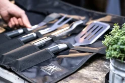 Zwilling BBQ set 5 piezas, Negro-acero inoxidable Plateado Discount