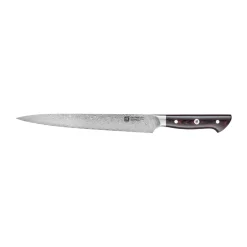 Zwilling Tanrei cuchillo fileteador 23 cm, Acero damasco-negro Plateado